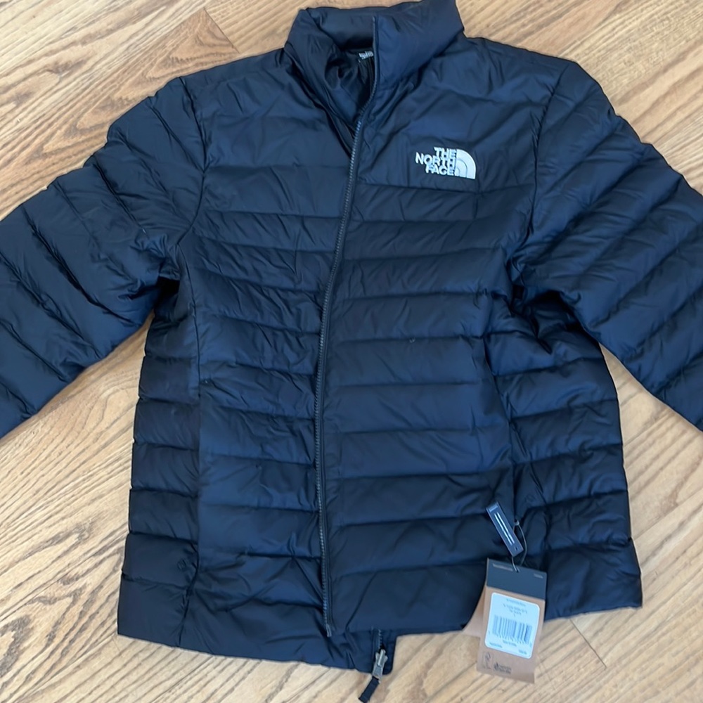 The North Face Men's Flare Down Jacket 2 Full Zip NWT Black